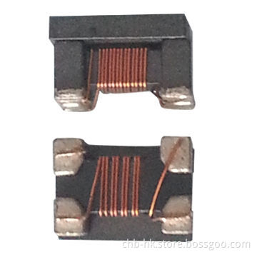 SMD Common Mode Choke Coil for USB 3.0, 60 Ohms, 10GHz, Size: 0504, Idc: 300mA, DCR: 0.40 Ohm